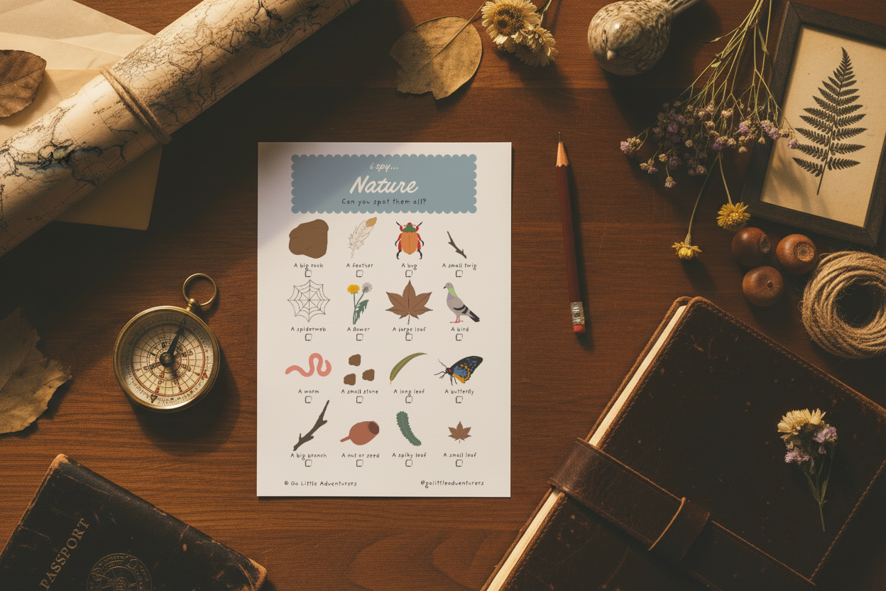 iSpy Nature - Printable
