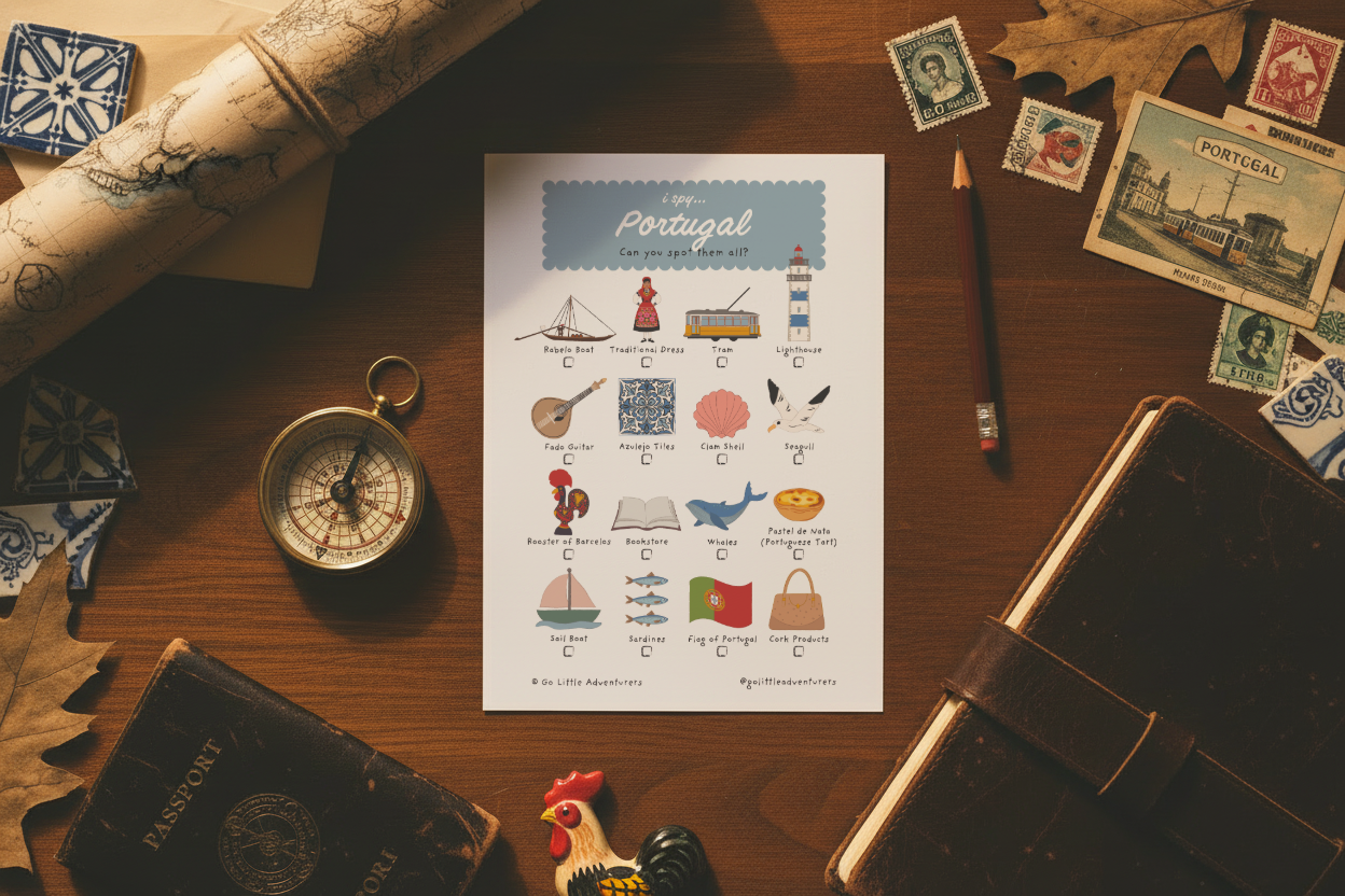 iSpy Portugal - Printable
