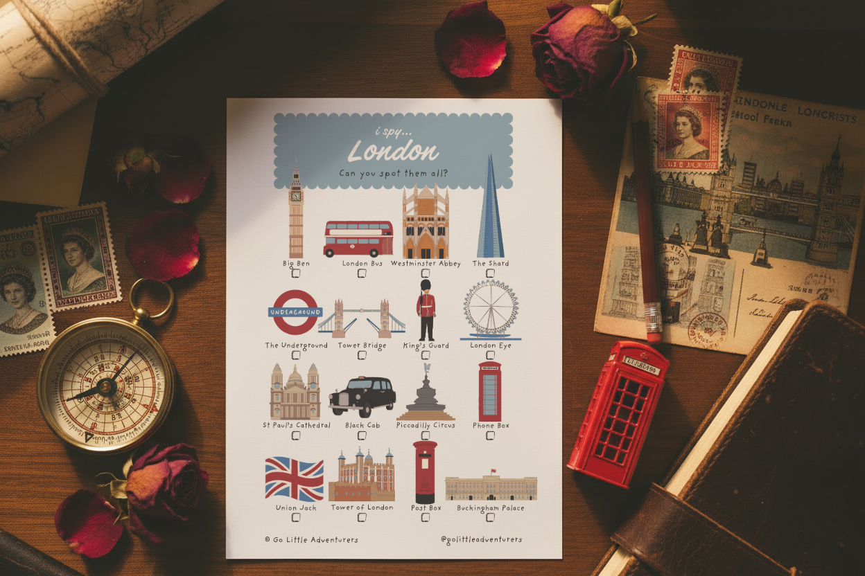 iSpy London, England - Printable