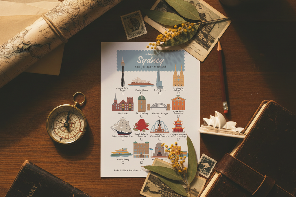iSpy Sydney, Australia - Printable