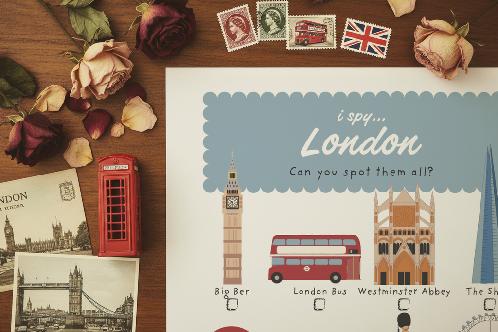 iSpy London, England - Printable