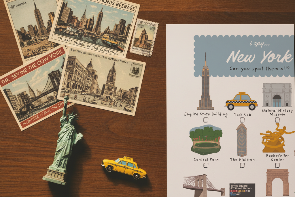 iSpy New York, USA - Printable
