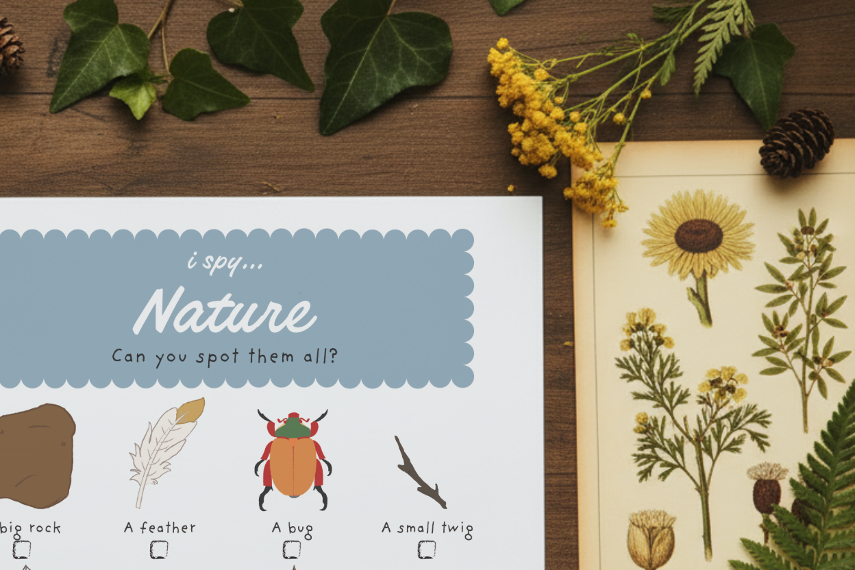 iSpy Nature - Printable