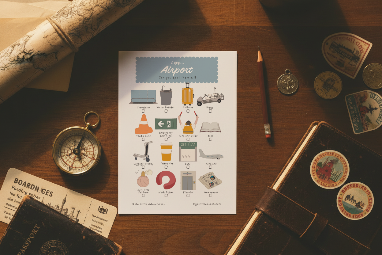 iSpy Airport - Printable