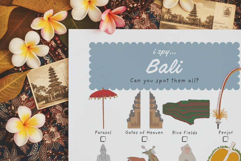 iSpy Bali, Indonesia - Printable