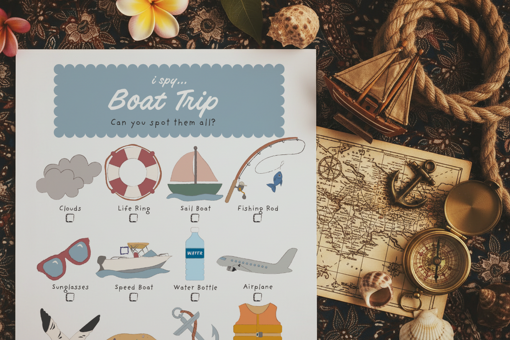 iSpy Boat Trip - Printable
