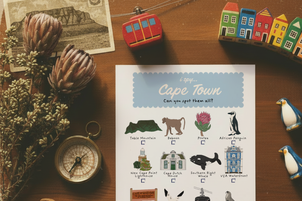 iSpy Cape Town, South Africa - Printable
