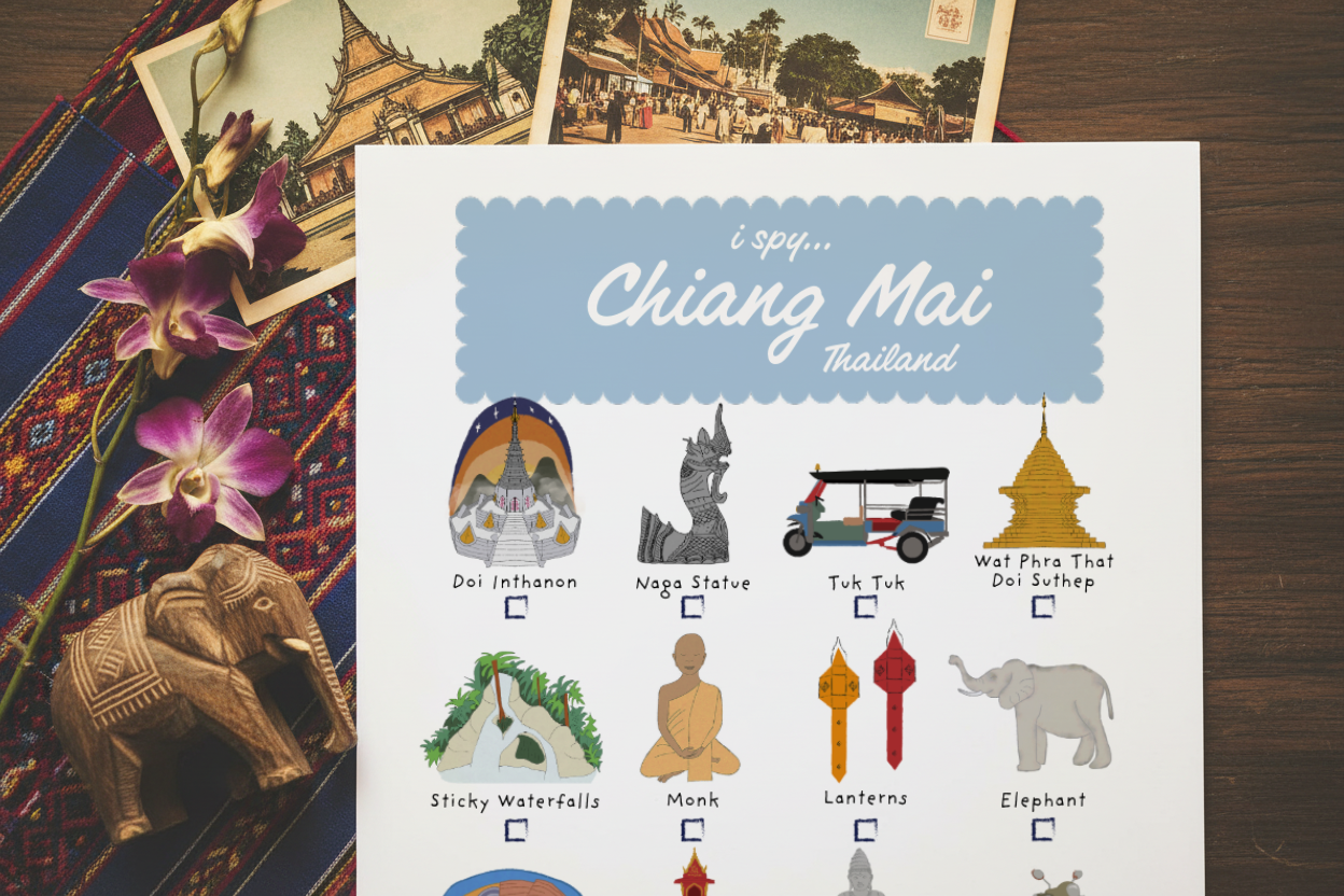 iSpy Chiang Mai, Thailand - Printable