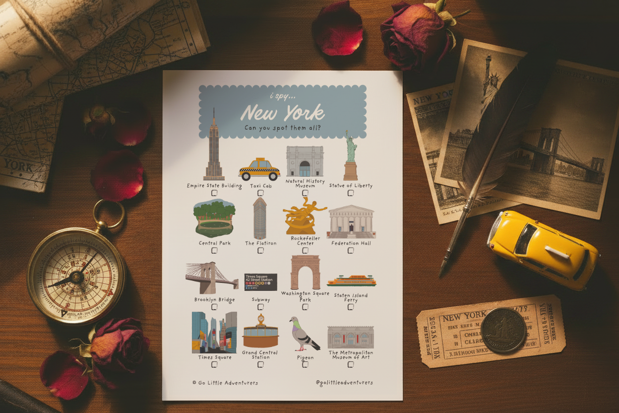 iSpy Christmas in New York - Bulk Pack - Printable
