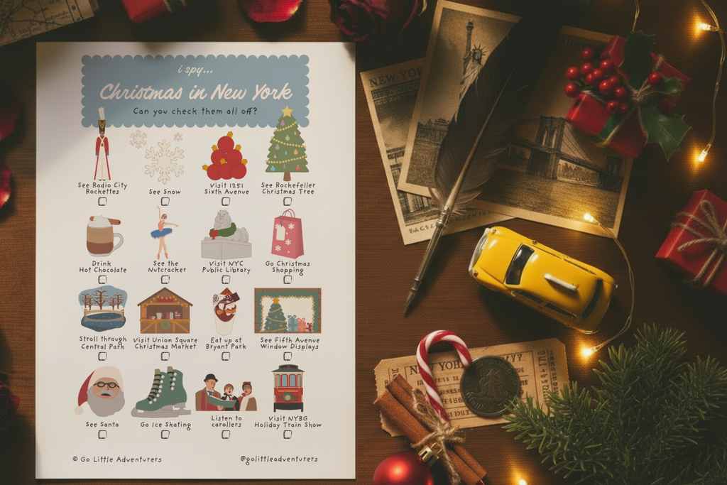 iSpy Christmas in New York - Printable