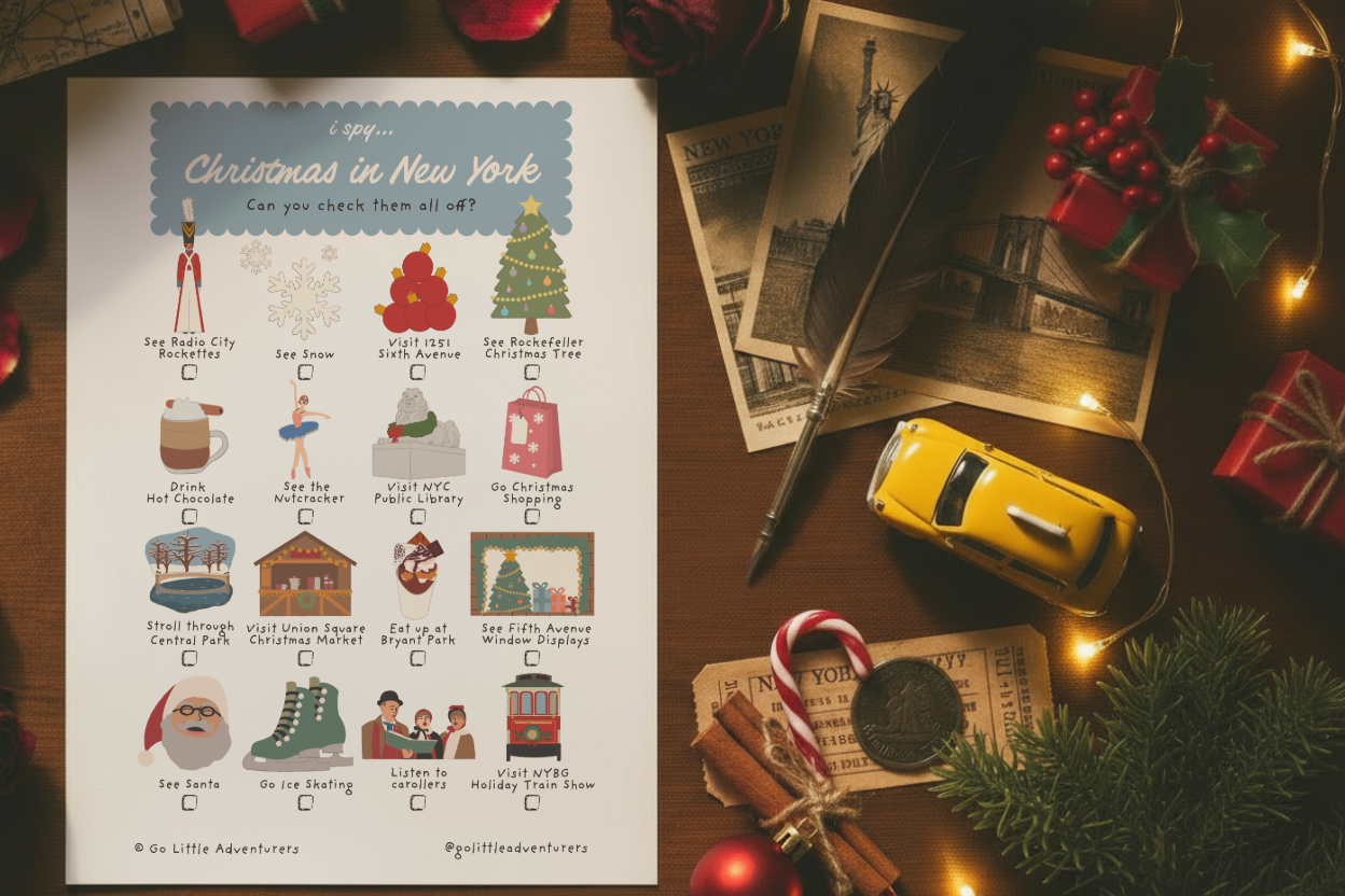 iSpy Christmas in New York - Printable