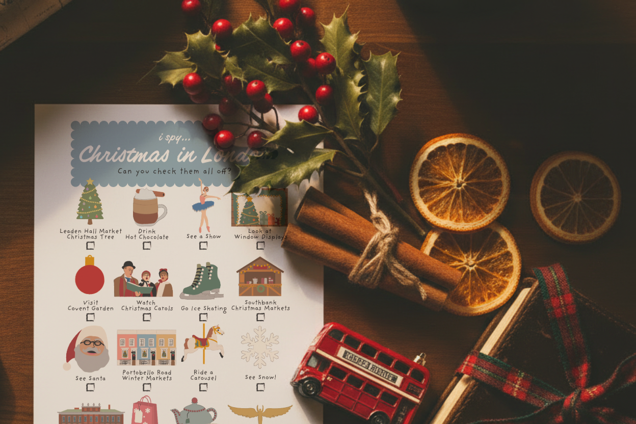 iSpy Christmas in London - Printable
